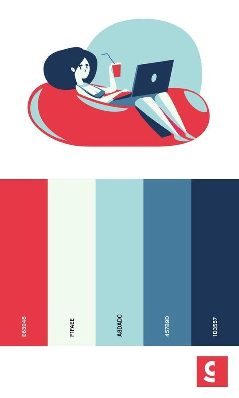 Catchy Color Palette, Contrasting Color Palette, Color Contrast Design, Contrasting Colors Palette, Color Palettes With Red, Medical Color Palette, Contrast Colour Palette, Two Color Palette, Red Color Palettes