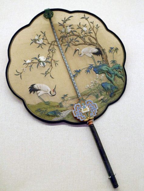 Shang Dynasty, Chinese Fans, Chinese Fan, Antique Fans, Japanese Fan, Vintage Fans, Hand Fans, Folding Fan, Hand Held Fan