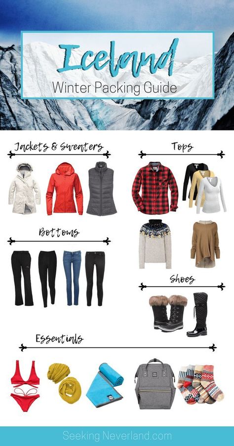 Iceland Packing List Winter edition! For all you ladies, PIN and shop these essentials for Iceland travel in the winter. // #iceland #fashion #travel Iceland Outfits Winter, Packing List Winter, Winter Vacation Packing List, Iceland Fashion, Iceland Packing List, Winter Iceland, Iceland Packing, Winter Vacation Outfits, Norway Winter