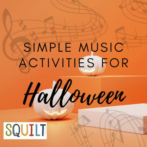 Simple Music Activities for Halloween – Squilt Music Appreciation Creepy Music, Activities For Halloween, Scary Music, Super Scary, Homeschool Music, 10 Interesting Facts, Violin Lessons, Scary Things, Celebration Around The World