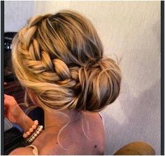 Easy Braided Updo, Side Bun Hairstyles, Fishtail Braids, Hair Bun Tutorial, Braided Bun Hairstyles, Loose Braids, Long Hair Updo, Braided Hairstyles Updo, Braided Bun