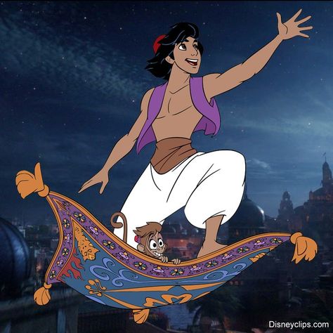 Clip art of Aladdin and Abu riding Carpet #disney, #aladdin, #abu, #magiccarpet Aladdin And Abu, Aladdin Show, Aladdin Carpet, Abu Aladdin, Aladdin Art, Aladdin Magic Carpet, Aladdin Characters, Aladdin Party, Aladdin Jasmine