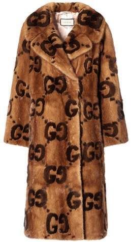 Top 7 Most Expensive Gucci Items  #shopthelook #California #WeekendLook Gucci Fur Coat, Fur Coat Brown, Gucci Coat, Mink Coat, Mink Fur Coat, Brown Coat, Moda Vintage, Mink Fur, Outerwear Coats