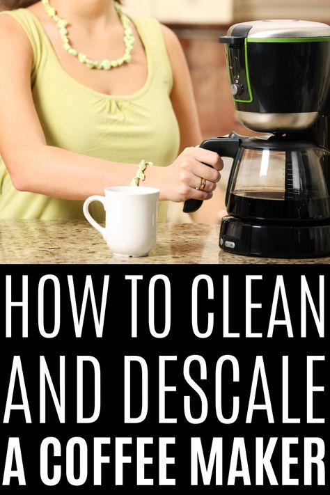 Learn how to clean and descale your coffee maker with vinegar and other household items. Keep your coffee tasting fresh with these easy cleaning tips. Coffee Pot Cleaning, Coffee Maker Cleaning, Denture Cleaner, Mr Coffee, Vinegar Cleaning, Vinegar And Water, Coffee Tasting, Water Softener, Large Coffee