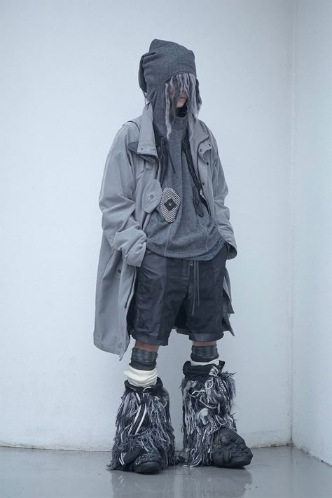 Kaai Yuki, Concept Clothing, Archive Fashion, Futuristic Fashion, Mode Inspo, 가을 패션, Post Apocalyptic, Edgy Outfits, Character Outfits