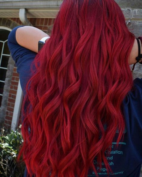 Crimson Red Hair, Bright Red Hair Color, Guy Tang Mydentity, Crimson Hair, Red Hair Men, Red Hair Inspo, Dyed Red Hair, Guy Tang, Bright Red Hair