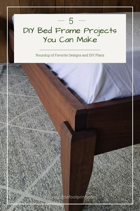 Wooden Bed Frame Diy, Diy Bed Frame Plans, King Size Bed Frame Diy, Diy Planter Boxes, Making A Bed Frame, Diy King Bed Frame, Diy King Bed, Wood Bed Frame Diy, King Size Bed Designs