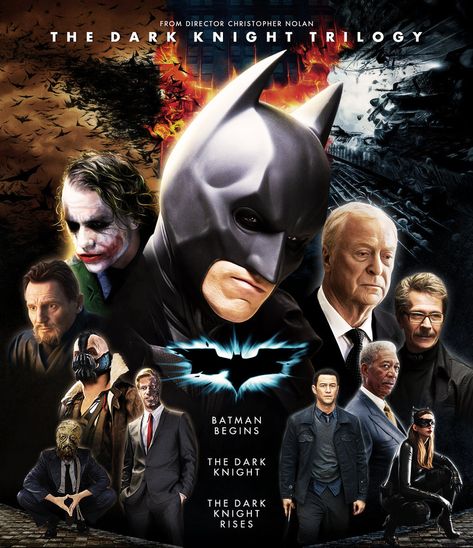 The front of a custom BR cover I made of the fabulous Christopher Nolan trilogy. Batman Movie Posters, Dark Knight Trilogy, Batman Batmobile, Gotham Tv, The Dark Knight Trilogy, Old Movie Posters, Dark Knight Rises, Batman Poster, Batman Artwork