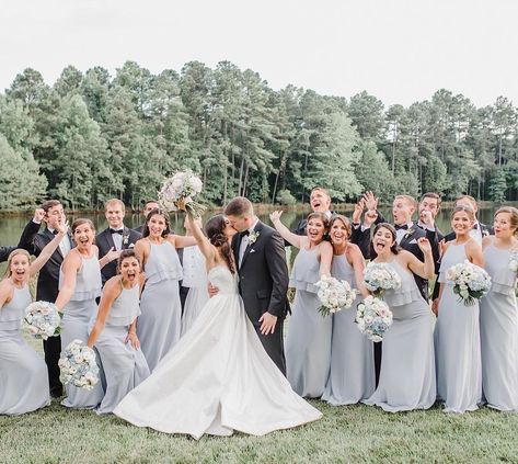 Real Bridesmaids, Jenny Yoo Collection, Blue Photo, Jenny Yoo, Wedding Parties, Wedding Photography Poses, Wedding Weekend, Wedding Bridesmaids, Real Weddings