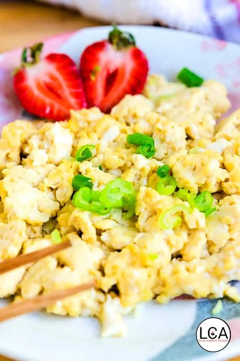 Japanese Scrambled Eggs | 3 Minutes Scramble Eggs, Scrambled Eggs Recipe, Eggs Recipe, Protein Pack, Scrambled Eggs, Traditional Japanese, Japanese Traditional, Food And Drink, To Start