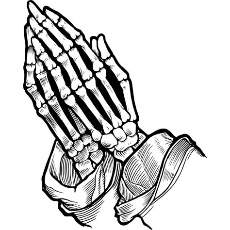 Praying Skeleton, Photography Living Room, Half Sleeve Tattoo Stencils, Mafia Boy, Praying Hands Tattoo, Arm Tats, Art Print Black And White, Kaos Oblong, Skeleton Hand Tattoo