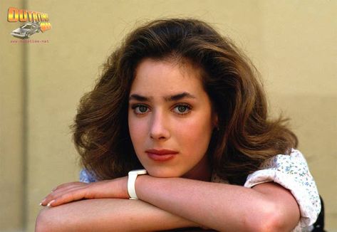 Claudia Wells, Donna Hay Recipes, Female Portrait Photography, Future Poster, Great Scott, Donna Hay, Casual Makeup, Back To The 80's, Movie Series