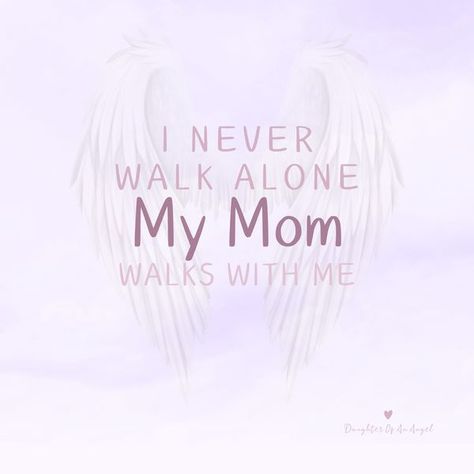 Hurt Heart, Loved One In Heaven, Mothers Love Quotes, Miss You Mom, Heaven Quotes, I Miss You Quotes, Done Quotes, Walk Alone, Losing A Loved One