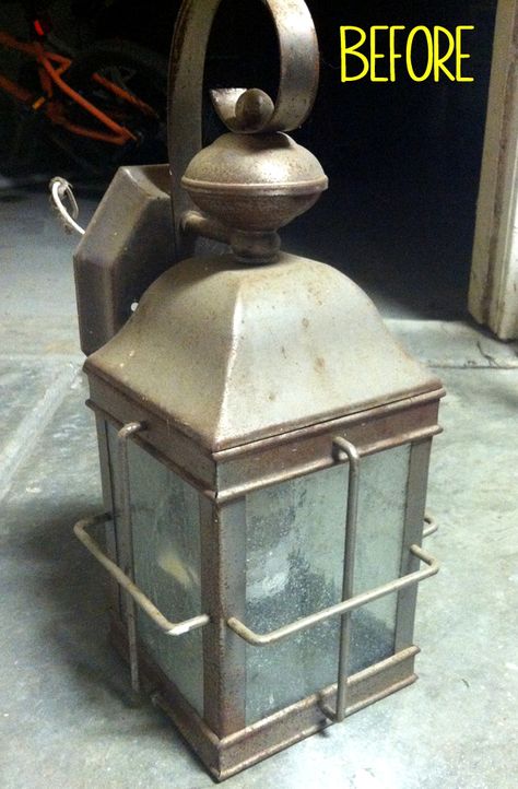 Turn an old broken porch light into a chic and stylish patio lantern planter… Old Light Fixtures Repurpose, Outside Porch Lights, Exterior House Lights, Colorful Gardens, Porch Lanterns, Outdoor Deck Decorating, House Lighting Outdoor, Porch Lantern, Plastic Spoon Crafts