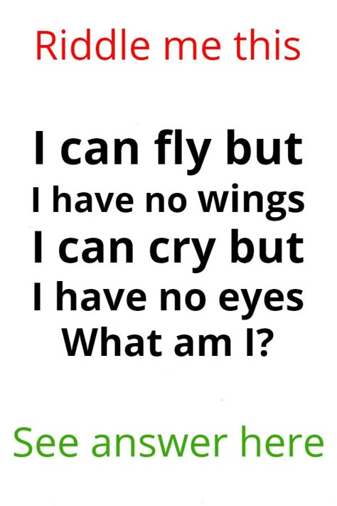 Kids Riddles With Answers, Math Riddles With Answers, Funny Brain Teasers, Easy Riddles With Answers, Fun Riddles With Answers, Hard Riddles With Answers, Easy Riddles, Tricky Riddles With Answers, What Am I Riddles