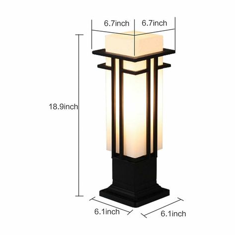 Light Walkway, Modern Post Lights, Patio Driveway, Modern Post, Outdoor Post Light, Pillar Lights, Lantern Lamp, Outdoor Post Lights, Post Lights