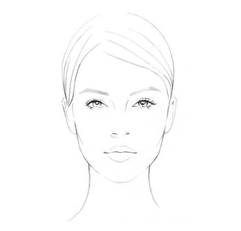 http://www.elodie-illustrations.net/portfolio-view/fashion/ Face Chat, Human Sketch, Makeup Illustration, Face Charts, Fashion Illustration Tutorial, Face Template, 얼굴 드로잉, Makeup Face Charts, Female Drawing