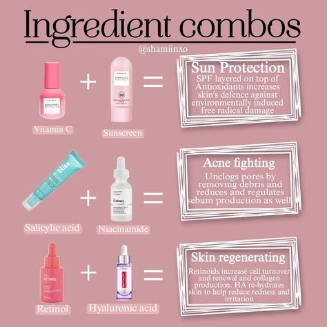 Have you tried combining skincare ? . . . (Skincare, skin, skintype, Skincare routine, Skincaremusthave, skin problems, skin solution, skincare tips, Serum, Serum combination, beauty, serums, hyaluronic acid, retinol, vitamin c, spf, sunscreen, niacinamide, ugc, ugc creator, ugctips, ugc community, ugc example) #instagram #reels #fyp #explore #trending #Serum #Skincare #skin #skinproblems #skincaretips #beauty #ugc #serums Free Radicals, Unclog Pores, Vitamin C Serum, Skin Problems, Salicylic Acid, Hyaluronic Acid, Hydrate Skin, Retinol, Vitamin C