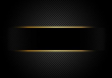 Carbon fiber background and texture and lighting with black label and gold line. Luxury style. Material wallpaper for car tuning or service. Aqua Color Palette, Concrete Background, Sky Gif, Free Green Screen, Instagram Cartoon, Shadow Video, Free Business Card Templates, Plains Background, Stock Wallpaper