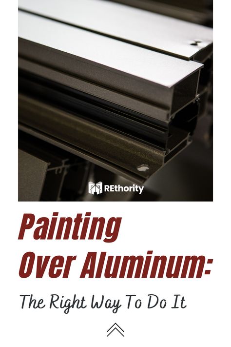 Paint Aluminum Window Frame, Paint Aluminum Door, How To Paint Aluminum Siding, How To Paint Aluminum Window Frames, Painting Aluminum Siding, Midcentury Cottage, Cottage Remodel, Best Spray Paint, Door Painting