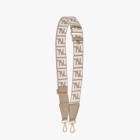 Strap You Fendi Logo Design, Fendi Store, Fendi Logo, Shoulder Strap Bag, Gray Leather, Purple Leather, Dove Grey, Brown Canvas, Black Ribbon