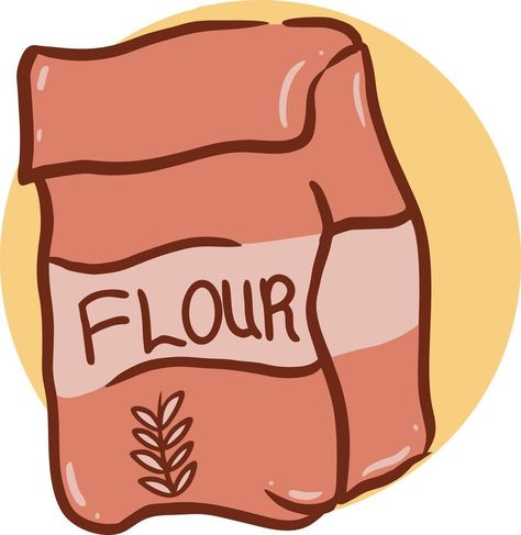 Cheese and flour vector Flour Drawing, School Drawings, Vector Doodle, Easy Drawings, Flour, Cute Drawings, Doodles, Cheese, Drawings