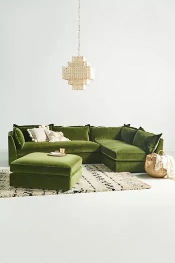 Green Couch Living Room, Unique Living Room Furniture, Cheap Living Room Sets, Cheap Living Room Furniture, Indian Living Rooms, Green Couch, Inspire Me Home Decor, Décor Boho, House Furniture