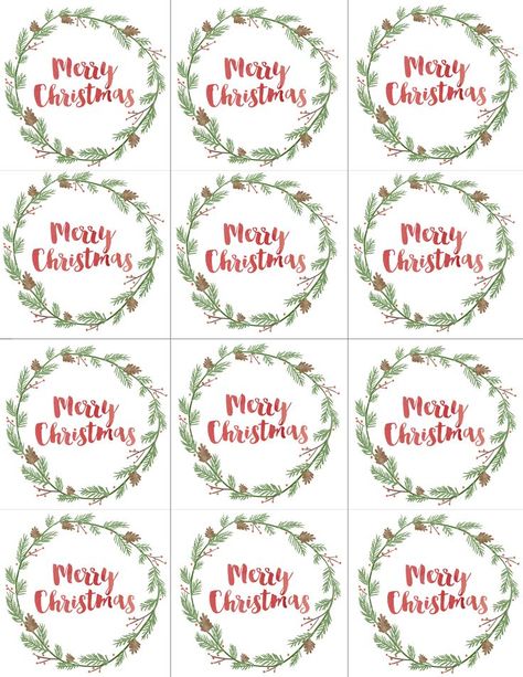 Christmas gift list for Her - Raise her vibration Christmas Labels Diy Tags Ideas, Merry Christmas Tags Printable Free, Merry Christmas Printable Tags, Christmas Tag Templates, Merry Christmas Tag, Free Christmas Tags, Free Christmas Tags Printable, Christmas Gift Tags Template, Merry Christmas Printable