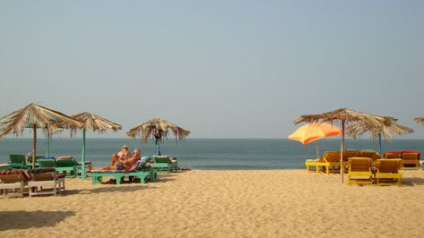 Goa Beaches, Honeymoon Couples, Honeymoon Couple, Goa Travel, North Goa, Arabian Sea, Famous Beaches, Photo To Cartoon, India Tour