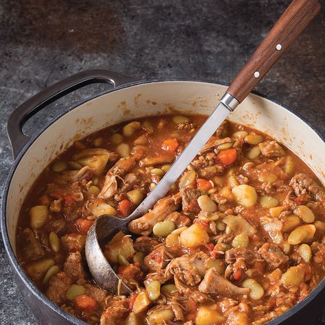 Burgoo Recipe Kentucky, Burgoo Recipe, Kentucky Burgoo, Appalachian Recipes, Thick Stew, Cast Iron Chicken, Wood Stove Cooking, Stew Chicken Recipe, Cast Iron Recipes