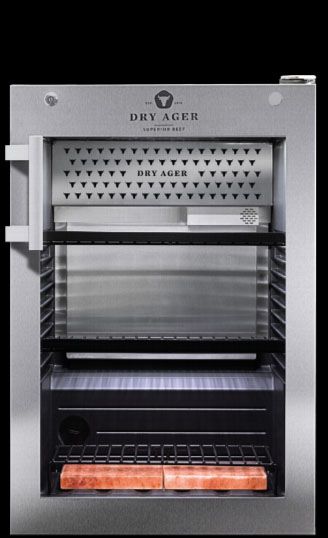 MGK Dubai is the leading distributor of the Dry Ager in the UAE and rest of the Middle East. The Dry Aging Fridge provides a perfectly controlled environment for the meat and guarantees incredible results every time. Meat Aging Fridge, Dry Ager Fridge, Garage Redo, Dry Aged Beef, Best Meat, Food Processing, Coffeehouse, Meat Lovers, German Design