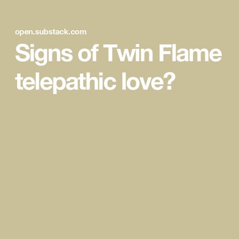 Signs of Twin Flame telepathic love? Twin Flame Telepathy Signs, Telepathic Love, Twin Flame Telepathy, Twin Flame Runner, Attracted To Someone, Twin Souls, Twin Flame Love, Love Connection, Apple Books