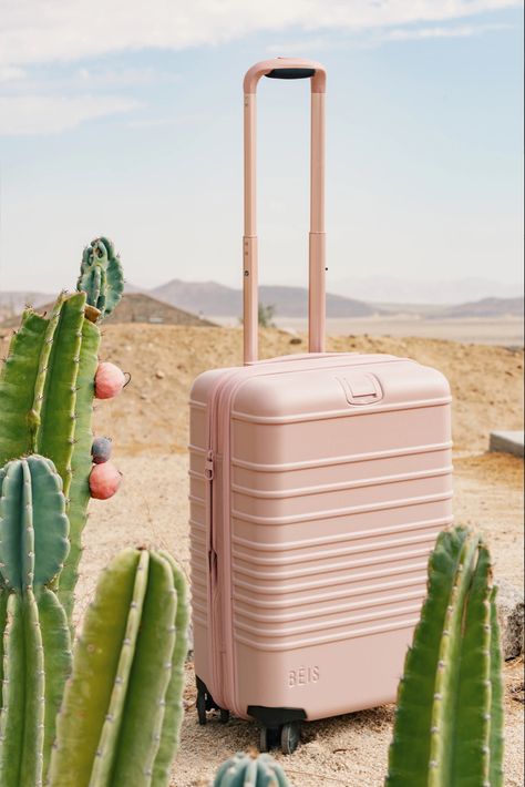 Beis luggage Beis sale Beis discount Trolley Bags Aesthetic, Aesthetic Trolley Bag, Beis Luggage, Aesthetic Luggage, Pink Suitcase, Pink Luggage, Small Luggage, Xmas Wishlist, Hard Shell Luggage