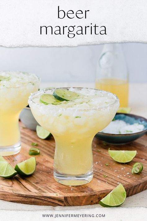 Beer Margarita Recipe, Beer Margarita, Mexican Beer, Shakes Drinks, Classic Margarita, Beer Cocktails, Grilled Chicken Salad, Margarita Recipe, Summer Barbecue