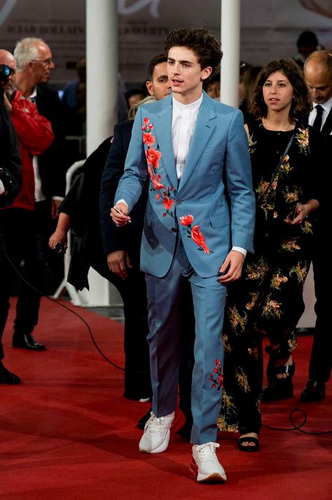 Floral Suit Men, Suit For Men Wedding, Western Suit, Western Suits, Suit Blue, Red Carpet Outfits, Timmy T, Custom Made Clothing, Wedding Cocktail