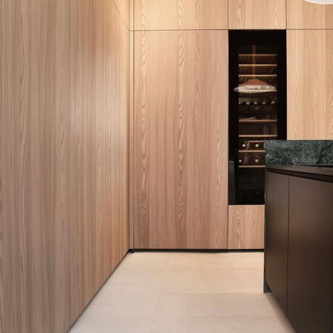 Elmar Cucine | #Secret doors. A hidden space behind the door. Just push the wood door and you can walk in a pantry or in a secondary kitchen. Project… | Instagram Hidden Door Pantry, Walk In Pantry Door, Hidden Pantry Door In Kitchen, Hidden Door Kitchen, Hidden Pantry Walk In, Secondary Kitchen, Funky Kitchens, Concealed Door, Secret Doors