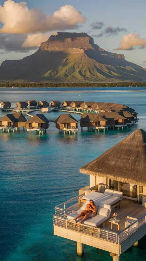 The best honeymoon destinations in the world is Bora Bora, French Polynesia. Known for its stunning overwater bungalows, crystal-clear turquoise waters, and breathtaking views of Mount Otemanu, Bora Bora is a paradise for couples seeking luxury, romance, and seclusion Vacation Bora Bora, Most Breathtaking Places In The World, Honeymoon Destinations Beach, Most Beautiful Hotels In The World, Bungalow Bora Bora, Vacation Destinations Couples, Honey Moon Places, Honey Moons, Honey Moon Ideas