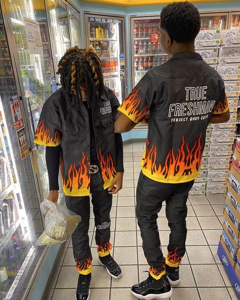 Custom Dickie Outfits, Dickies Outfits Men, Dickies Outfit, Black Men Street Fashion, Swag Outfits Men, Men Street Fashion, Chill Fits, Boy Fits, Mens Braids Hairstyles