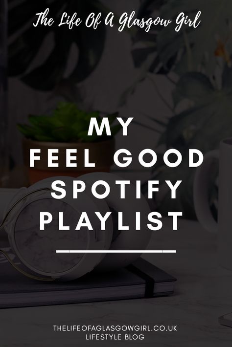 My Feel Good Spotify Playlist - looking for a playlist that gives you all the feel good vibes? Want music to listen to when you're feeling down? Want to lift your mood? Then come see my list of feel food songs and listen directly to my feel good spotify playlist. Feel Good Playlist, Spotify Playlist Aesthetic, Good Playlist, Glasgow Girls, Lady Gaga Artpop, Jimmy Eat World, Music To Listen, Insta Aesthetic, When Youre Feeling Down