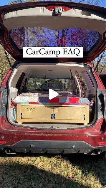 66K views · 4.1K likes | CarCamp on Instagram: "CarCamp FAQ: what the heck do I do with the kit at the end of a weekend car camping trip? 

The CarCamp kit was designed to specifically address the needs of folks who roadtrip and car camp a lot, but don’t want to have to set up their car for every trip and pack everything back in the house at the end of the weekend. 

What does that mean for you? 
That means that you can install the kit once each spring or summer (or just once if your a year-round travel). Just unfold the kit when it’s time for a trip. When you get home, fold the kit back up and remove any temperature-sensitive materials (like #jetboil canisters) and any snack materials (that might lure rodents, or larger animals) into your car), and you’re ready for the week. If you want m Mazda Cx5, Camping Kit, The Kit, Hybrid Car, What The Heck, Car Set, Camping Trip, Car Camping, Round Trip