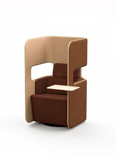 PodSeat Easy Chair |Contract Furniture | Martela Office Booth Seating, Cube Chair, Sleeping Pods, Pod Chair, Wood Table Design, Acoustic Design, Green Furniture, Lounge Chair Design, Speaker Design