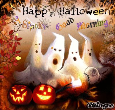 Halloween Good Morning Quotes, Spooky Good Morning, Snoopy Friday, Autumn Gif, Happy Birthday Halloween, Happy Mask, Happy Halloween Gif, Halloween Gifs, Animated Pumpkins