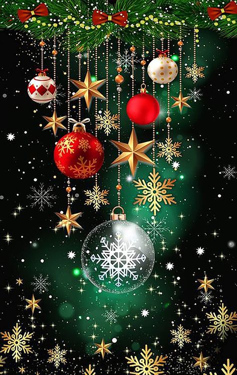 Merry Christmas Wallpaper, Merry Christmas Background, Merry Christmas Pictures, Christmas Diamonds, Christmas Scenery, Christmas Phone Wallpaper, Merry Christmas Images, Animated Christmas, Christmas Scenes