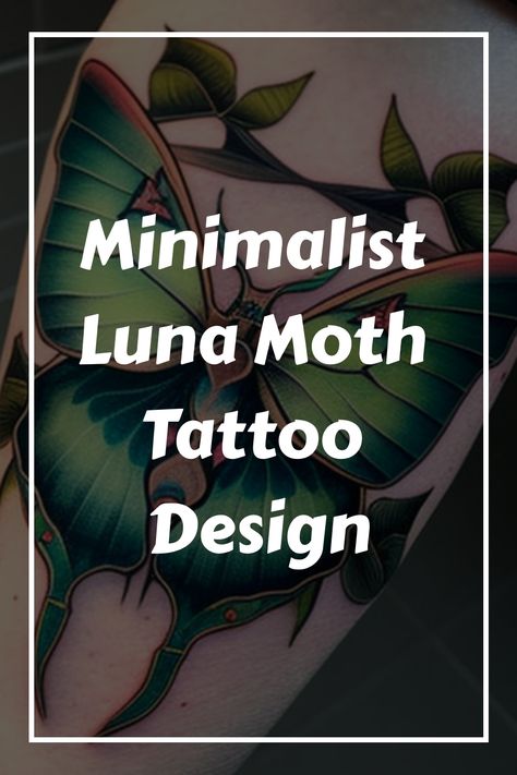 Minimalist Luna Moth Tattoo Design Luna Moth Tattoo Color, Moth Tattoo Color, Luna Moth Tattoos, Luna Moth Tattoo Design, Moth Tattoo Ideas, Luna Moth Tattoo, Moth Tattoos, Balance Of Life, Moth Tattoo Design