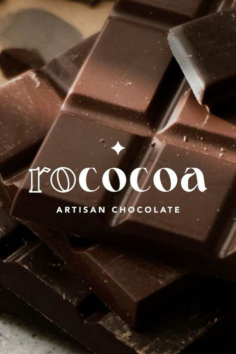 Artisanal Chocolate, Chocolate Boutique, Chocolate Logo, Rococo Art, Restaurant Branding Design, Luxury Chocolate, Brand Identity Logo, Artisan Chocolate, Logo Luxury