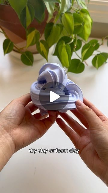 How To Make Your Own Clay, Soft Clay Diy, Air Dry Clay Gifts For Boyfriend, Soft Clay Crafts, Air Dry Clay Diy Projects, Air Dry Clay Projects Tutorials, How To Make Air Dry Clay, Foam Clay Art, Cute Small Clay Ideas