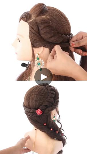 Choti Hair Style Hairstyles, Sagar Choti Hairstyles, Asees Kaur, Title Song, Fluffy Hair, Stylish Hair, Hairstyles For School, Hairstyles, Hair Styles