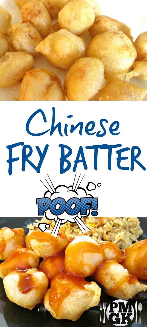 Chinese Fried Shrimp Batter, Easy Batter Recipe, Chinese Chicken Batter, Cornstarch Batter For Frying, Chicken Ball Batter Recipe, How To Make Batter For Frying, Deep Fried Batter Recipe, Diy Tempura Batter, Deep Fryer Recipes Dinner