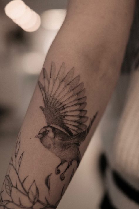 American Goldfinch Tattoo, Gold Finch Tattoo, Goldfinch Tattoo, Finch Tattoo, 2024 Tattoo, Tattoo Bird, Bird Tattoos, Swallow Tattoo, Bird Tattoo