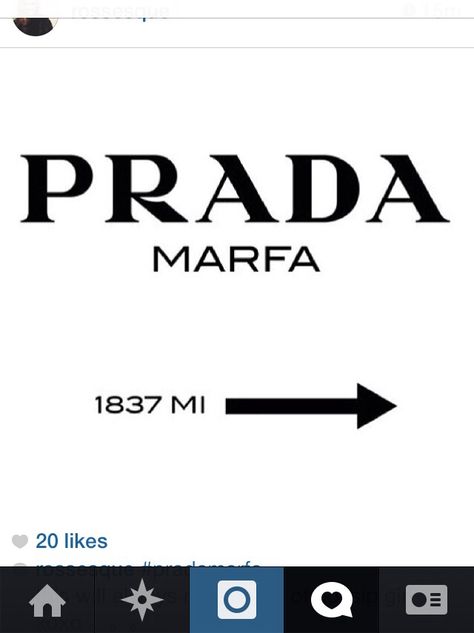 Prada marfa Prada Wall Art, Prada Sign, Prada Marfa, Gossip Girl, Prada, Tech Company Logos, Luxury Fashion, Wall Art, Trending Outfits